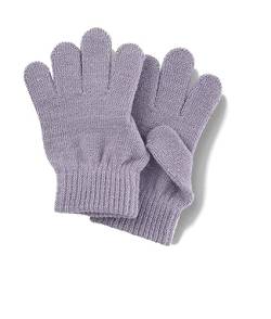 NAME IT Mädchen Glitzer Strick Handschuhe nkfMAGIC (9-12 Jahre, Lavender Gray) von NAME IT