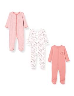 NAME IT Mädchen NBFNIGHTSUIT 3P W/F Dusty Rose NOOS 13194782, Dusty Rose, 92 von NAME IT