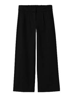 NAME IT Mädchen NKFNIMMA Straight Pant NOOS Hose, Black, 122 von NAME IT