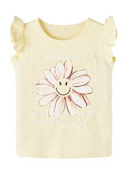 NAME IT Mädchen NMFARINA Happy SS TOP Box SMI T-Shirt, Orchid Bloom, 110 von NAME IT
