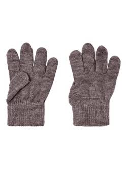 NAME IT Mädchen NMFWHOLLA Wool Gloves XXIII Handschuh, Iron Gate, 9 von NAME IT