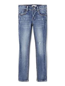 NAME IT Mädchen Nkfpolly Dnmtonson 2678 Pant Noos Hose, Medium Blue Denim, 152 EU von NAME IT