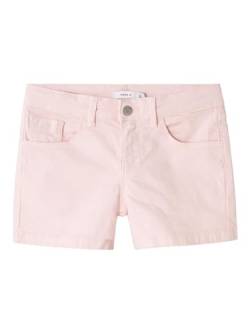 NAME IT Mädchen Nkfrose Reg Twi Shorts 8212-tp Noos, Parfait Pink, 104 von NAME IT