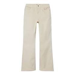 NAME IT Mädchen Nlftazza TWI Hw Bootcut Pant Noos Hose, Oatmeal, 134 EU von NAME IT