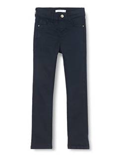 NAME IT Mädchen Stoff-Hose mit regulierbaren Bund Dark Sapphire 122 von NAME IT