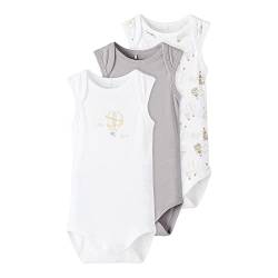 NAME IT Unisex Baby NBNBODY 3P Tank Alloy Balloon NOOS Body, 62 von NAME IT