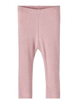 NAME IT Unisex Baby NBNKAB NOOS Legging, Deauville Mauve/Detail:Melange, 74 von NAME IT