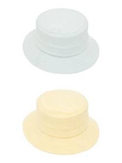 NAME IT Unisex Kids NKNBOBBY HAT 2P Hut, Glacier/Pack:Double Cream, 51/52 von NAME IT