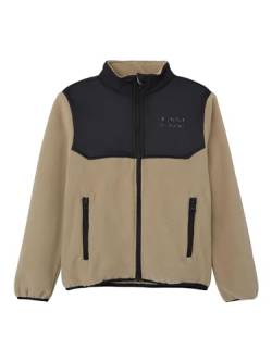 NAME IT Unisex NKNMEEKO Fleece JACKET1 Fleecejacke, Crockery, 122 von NAME IT