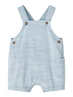 Name IT Baby-Jungen NBMHEBOS Shorts Overall Jumpsuit, Smoke Blue, 68 von NAME IT