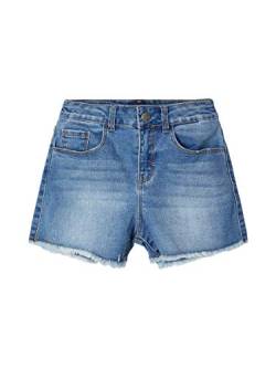 Name IT Mädchen NKFRANDI MOM DNMCECE 1345 HW NOOS Shorts, Light Blue Denim, 116 von NAME IT