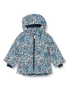 Name It Baby-Mädchen NMFMAXI Jacket SMALL Flowers Jacke, Dark Sapphire, 92 von NAME IT