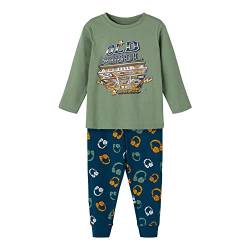 Name It Jungen Pyjama Set Beats aus Bio-Baumwolle Hedge Green-86-92 von NAME IT
