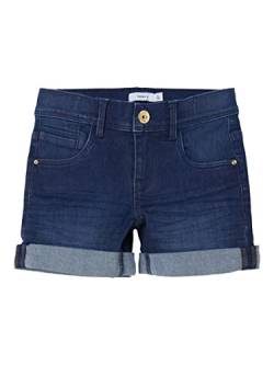 Name It Mädchen Jeans Shorts Medium Blue Denim-122 von NAME IT