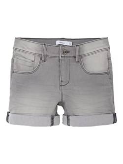 Name It Mädchen Jeans Shorts Medium Grey Denim-116 von NAME IT