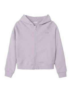 Name It Mädchen NKFHIKARLA LS Short Sweat Card WH UNB Sweatshirt, Orchid Bloom, 128 von NAME IT