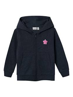 Name It Mädchen NMFVALONNY LS SWE Card WH UNB H1 Sweatjacke, Orchid Bloom, 62 von NAME IT