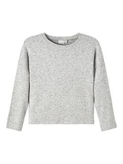 Name It Mädchen Strickpullover Grey Melange-116 von NAME IT