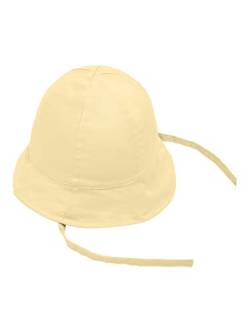 name it Baby Girls NBFZANNY UV HAT W/Earflaps Hut, Double Cream, 40/44 von NAME IT