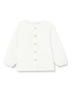 name it Baby Girls NMFFERINE LS Shirt Bluse, Bright White, 86 von NAME IT