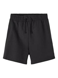 name it Boy's NLMFENTO Sweat Shorts, Black, 152 von NAME IT