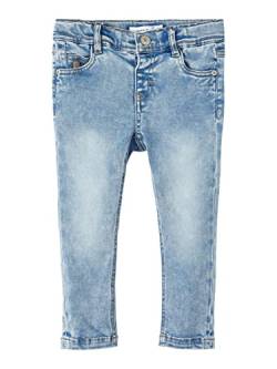 name it Boy's NMMSILAS XSLIM Jeans 2760-TO D Hose, Medium Blue Denim, 98 von NAME IT