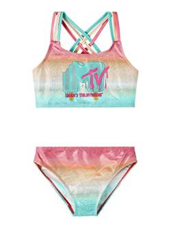 name it Girl's NKFMYXTI MTV CPLG Bikini, Aqua Splash, 122/128 von NAME IT