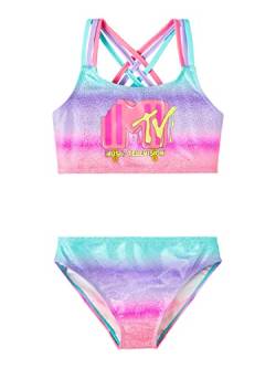 name it Girl's NKFMYXTI MTV CPLG Bikini, Knockout Pink, 146/152 von NAME IT