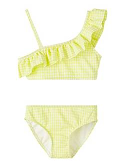name it Girl's NKFZILINE Box Bikini, Lemon Tonic, 110/116 von NAME IT