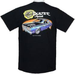 Ywerer Plymouth Duster T-T-Shirts Hemden 100% Cotton Preshrunk Black- by Johny Rockstar(X-Large) von NANZU