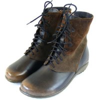 NAOT Naot Atopa braun combi Damen Schuhe Stiefeletten Leder Fußbett 17222 Stiefelette von NAOT