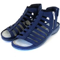 NAOT Naot Pitau navy blaugrau Damen Sandalen Schuhe Leder Fußbett 17969 Sandalette von NAOT