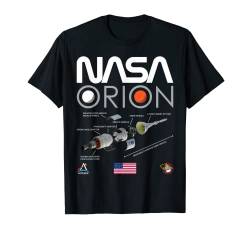 NASA Artemis Mission Orion Raumfahrzeug Schematisch T-Shirt von NASA - Official