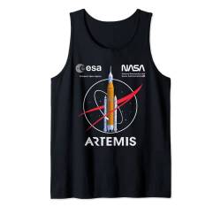 NASA Artemis Mission SLS Worm and ESA Logo Tank Top von NASA - Official