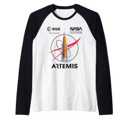 NASA Artemis Mission SLS Worm und ESA Logo Raglan von NASA - Official