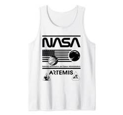 NASA Artemis Mission erste Frau zum Mond Worm Logo Tank Top von NASA - Official