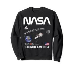 NASA Artemis We Are Going Orion Raumfahrzeug Worm Logo Sweatshirt von NASA - Official