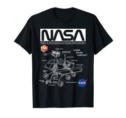 NASA Mars Rover Curiosity Schematische Darstellung T-Shirt von NASA - Official