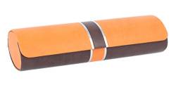NASENFAHRRAD24 ovales Etui KINSKI in orange mit Magnetverschluss - Brillenetui von NASENFAHRRAD24