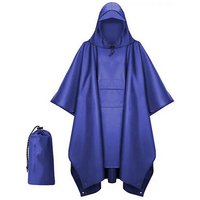 NATICY Regenjacke Regenponcho Herren Damen Wasserdicht,3 in 1 Poncho (set, 1) Kapuze Kapuze von NATICY