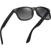 NATICY Sonnenbrille Sonnenbrille Herren Damen Polarisiert Retro Stil Rechteckig Klassisch von NATICY