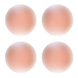 NATUCE Silikon Nippelabdeckung, 2 Paare Damen Nipple Cover Nippel Abdeckungen Wiederverwendbare Lift Unsichtbare Brust Aufkleber Nippelpads Brustwarzenabdeckung von NATUCE