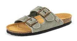 NATURAL WORLD ECO FRIENDLY Unisex 7001E-670-44 Flache Sandale, Gris Claro, 44 EU von NATURAL WORLD ECO FRIENDLY