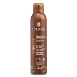 Nature's Sun Spray Transparent BABY SPF 50+, Face & Body, mit Orangen Fruchthydrolat und Reismilch, 200ml von NATURES