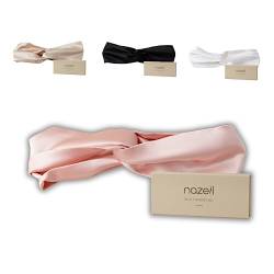 Nazeli Seiden-Stirnband 30 Momme Maulbeerseide (Rosa) von NAZELI