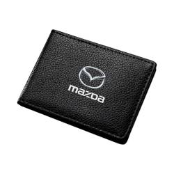 NBVGFGDF Herren Geldbörsen, für Mazda CX5 CX7 CX9 CX-5 CX3 MX-5 Herren Bifold Geldbörse Tragbare Kreditkarte Geldbörse Slim Wallet mit RFID Schutz,A von NBVGFGDF