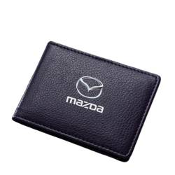 NBVGFGDF Herren Geldbörsen, für Mazda CX5 CX7 CX9 CX-5 CX3 MX-5 Herren Bifold Geldbörse Tragbare Kreditkarte Geldbörse Slim Wallet mit RFID Schutz,B von NBVGFGDF