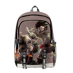 NCTCITY My Hero Academia Rucksack Student Daypack Schultasche Anime 3D-Druck Geschenkwaren Laptoptasche Bookbag Reise Schule Für Männer Frauen Jugendliche von NCTCITY