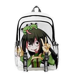 NCTCITY My Hero Academia Rucksack Student Daypack Schultasche Anime 3D-Druck Geschenkwaren Laptoptasche Bookbag Reise Schule Für Männer Frauen Jugendliche von NCTCITY