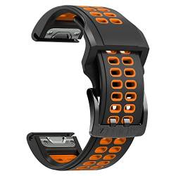 NDJQY 22 x 26 mm Silikon-Uhrenarmbänder für Garmin Fenix 5x Armband 7X 7 6 6X Pro 5 Plus 3HR 935 945 Epix Smartwatch-Armbänder, For Vertix, Achat von NDJQY